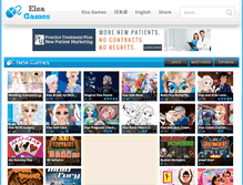 Tablet Screenshot of elsagames.com